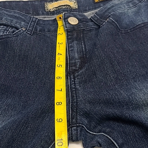 Kardashian Kollection| The Kim Dark Indigo Denim Jean Size 10 - Picture 17 of 17